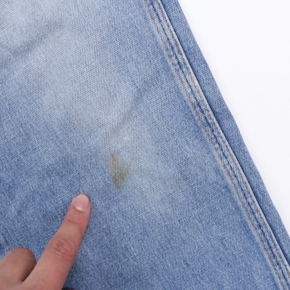 80s Wrangler Mens 33x31Bootcut Denim Jeans USA - Picture 10 of 12